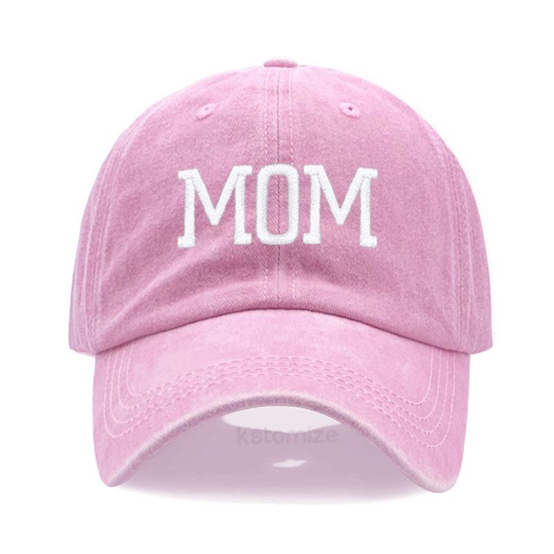Dad Mom Embroidery Pure Cotton Men'S Baseball Cap For Man Womne'S Fashion Sport Golf Caps Sun Hat Dropshipping