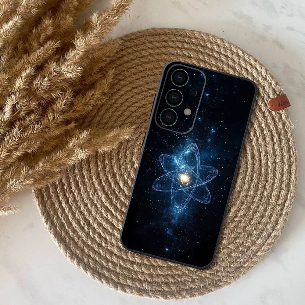 Phone Case For Samsung S25,S24,S21,S22,S23,S30,Ultra,S20,Plus,Fe,Lite,Note,10,9,5G Space For Galaxy Universe Black Cover