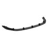 3Sections Front Bumper Splitter Lip UV Resistant Replacement for MK6 GTD 2009‑2013 Glossy Black