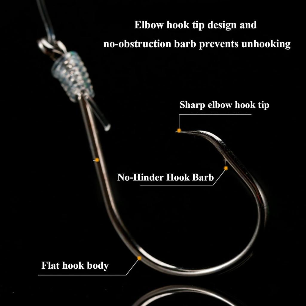 Visulong Catfish Fishing Set, Catfish Fishing Set,  Rig Making Kit, For Catching Big S, Carp & More