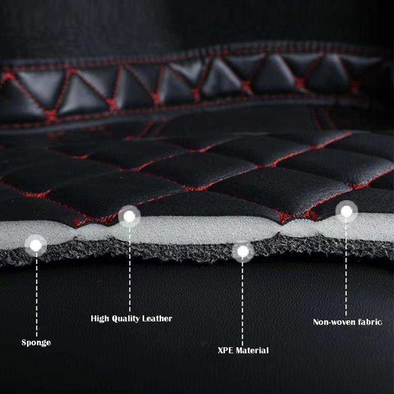 Custom Auto Car Accessories Trunk Boots Mats Pad For Geely Geometry C Interior Automovil Waterproof Leather