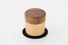 sotto Pictuary cylinder: A Buddhist altar accessory that gently complements your everyday life. Pictuary cylinder memorial box, photo stand (gold)