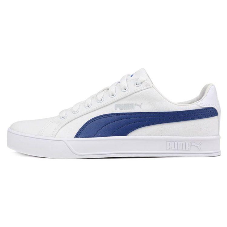 PUMA Smash Vulc Canvas 'White Limoges' 374754-04