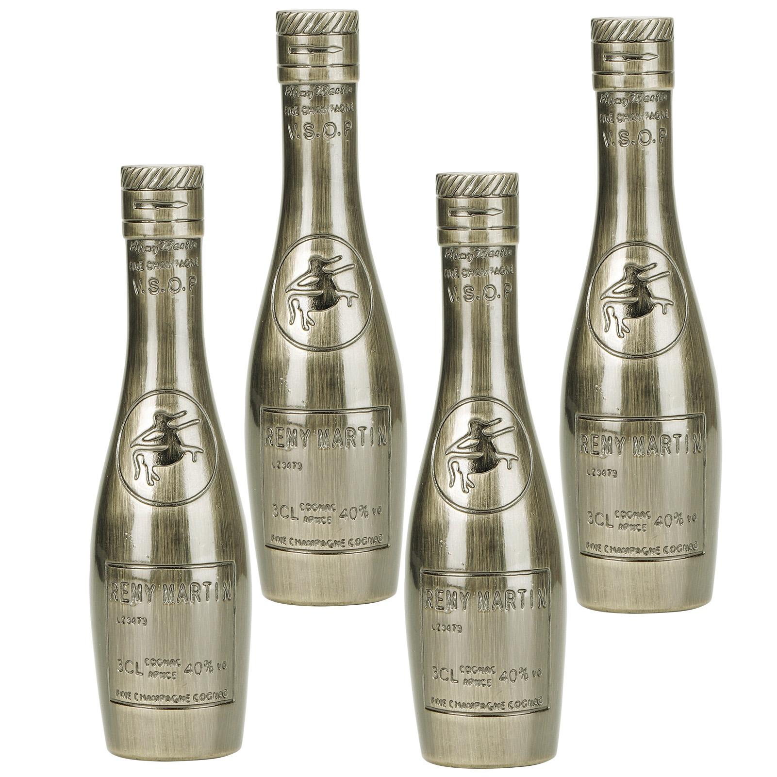 

4 шт. Набор дверных ручек Ретро Сплав цинка Форма винной бутылки Ручка-пуговица для шкафа, комода, ящика Античная бронза бронзовый