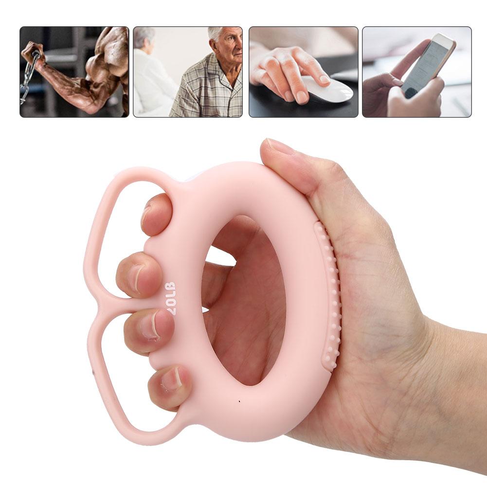 Silicone Hand Strengthener Muscle Strengthening Training Hand Grip Arm Wrist Exerciser Hand Expander