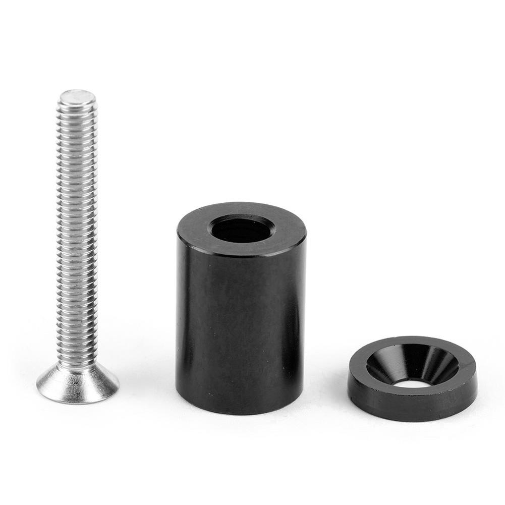 Aluminum Alloy Bonnet Raisers Hood Vent Spacers Screws Kit Modified Parts for Racing Car