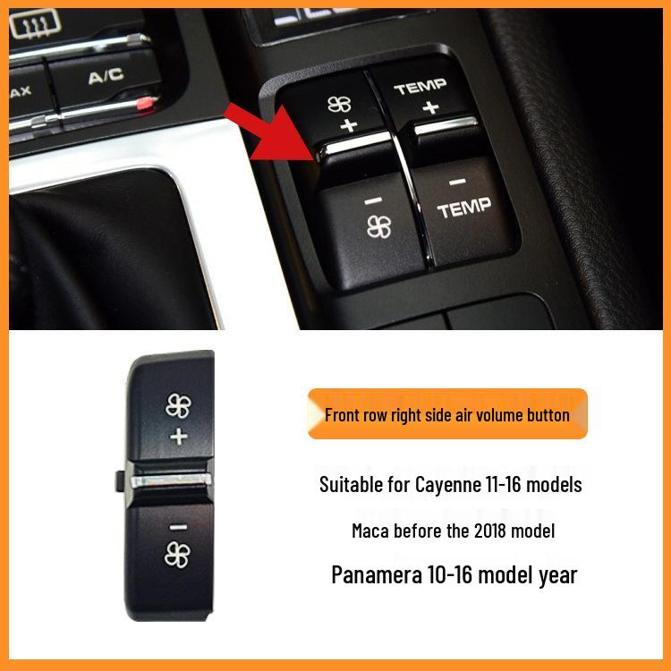 Porsche Cayenne Macan Panamera Airflow & Seat Ventilation Switch Button