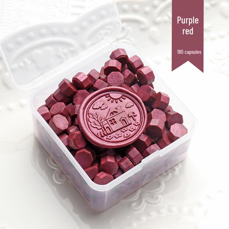 Metallic Wax Granules for Sealing Stamps: Ideal for Invitations, Envelopes & Letters.