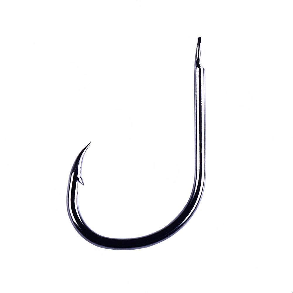 100-500pcs Lure Hook Set with Ise Ni Barb Single Hooks and Tubes In Box