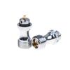 1/2/3/5Pcs Stainless Steel Airbrush Air Valve Universal G1/8 Paint For Double Action Airbrush Parts Air Brush Paint Spray Tool