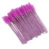50 Stück Nylon-Make-up-Pinsel, Mascara-Stäbe, Wimpern, Augenbrauen, tragbarer Einwegpinsel