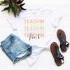Kindergarten Teacher , Pre-k Teahcer Shirt, Pre-k Teachin' Shirt, Pre-k Teacher Gift, Leopard Cheetah Print Shirt, Pre K Crew Shirt