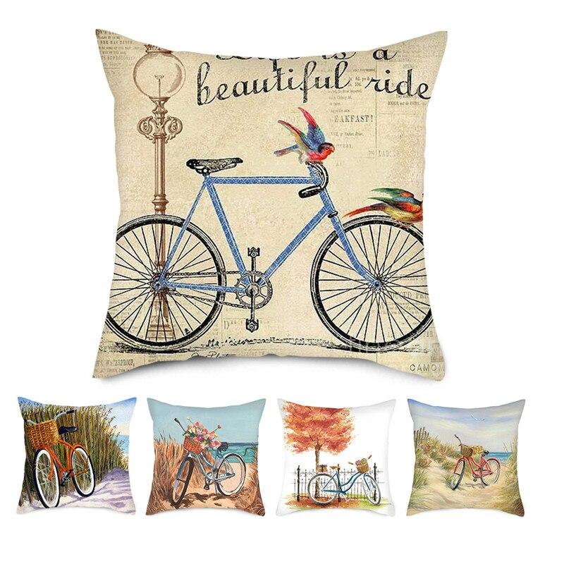 bicycle pillow cases