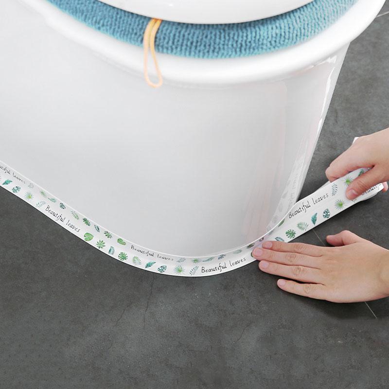 

Уплотнительная лента для ванной и кухни, водостойкая и противоплесневая клейкая лента для раковины и туалета, простая в установке и долговечная