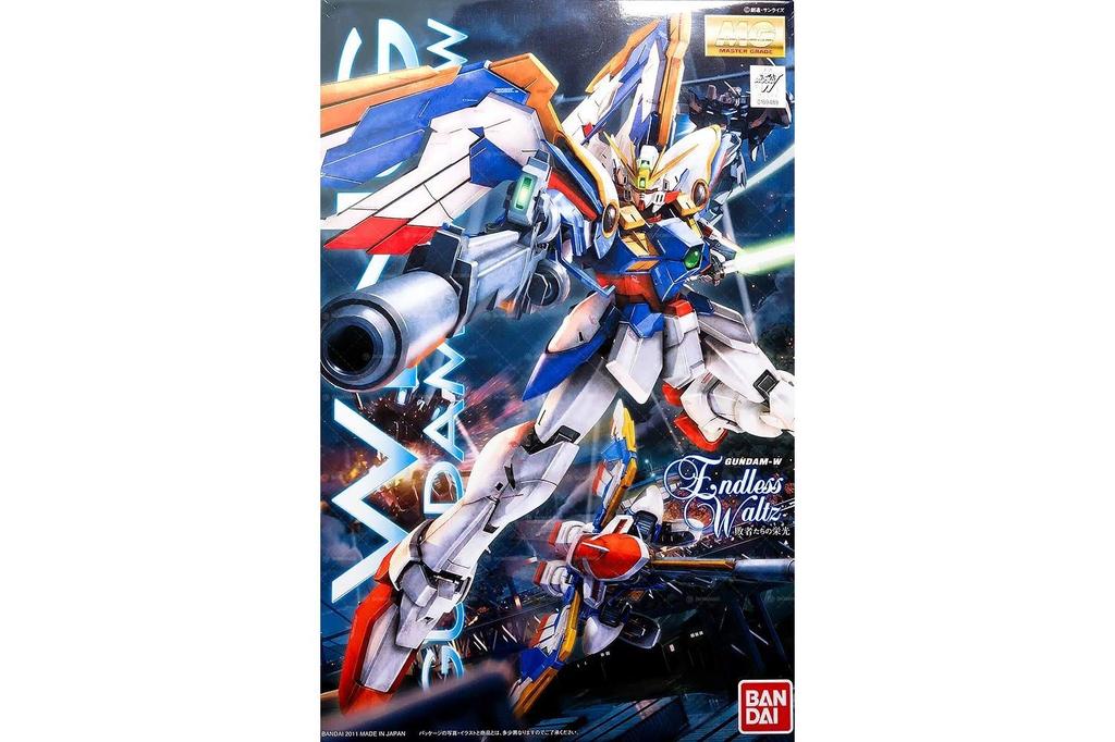 MG New Mobile Report Gundam W Endless Waltz Wing Gundam EW version scale plastic model XXXG-01W 1/100 color-coded