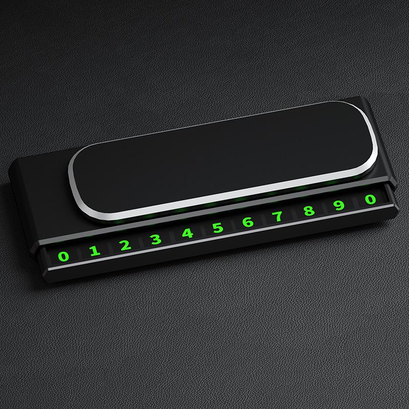 Magnetic Temporary Car Parking Sign with Luminous Hidden Contact Plate