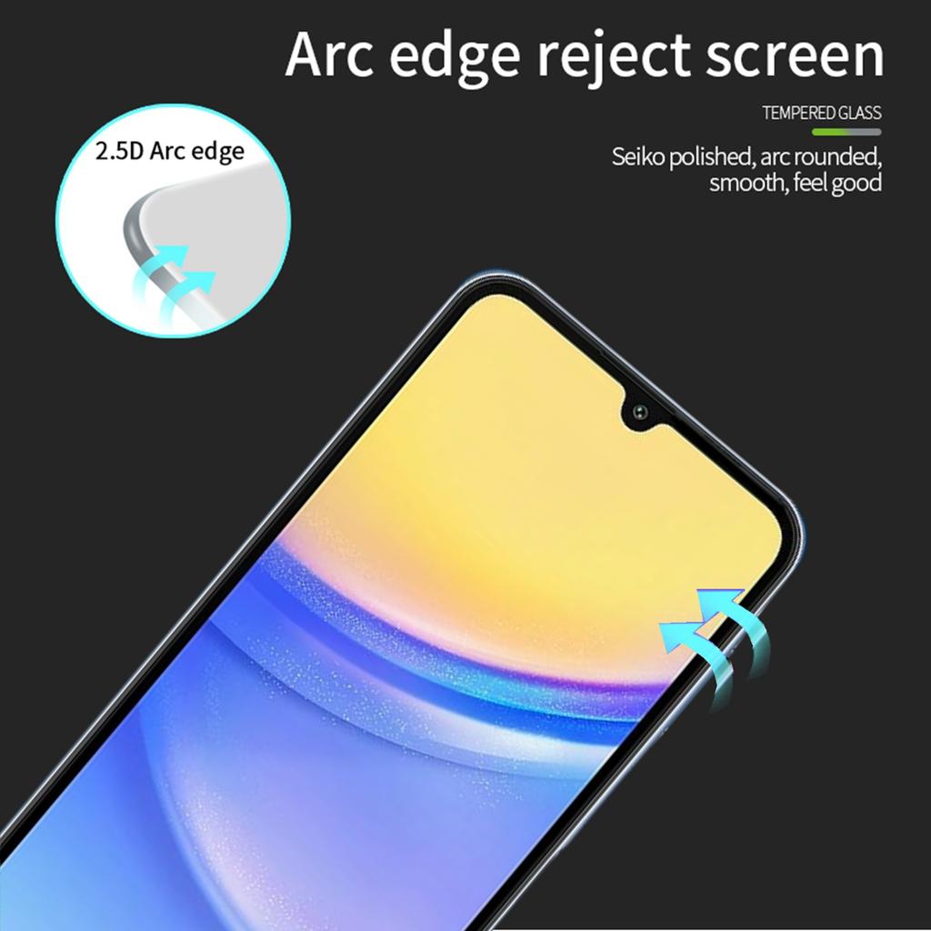 MOFI JK Series-1 for Samsung Galaxy A16 5G/A16 4G Screen Protector Anti-Explosion 9H Hardness Full Cover Screen Film