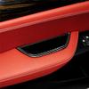 Carbon Faser Auto Tür Inner Griff Lagerung Box Rahmen Abdeckung Trim Für BMW X3 F25 X4 F26 2011-17 auto Innen Geändert Zubehör