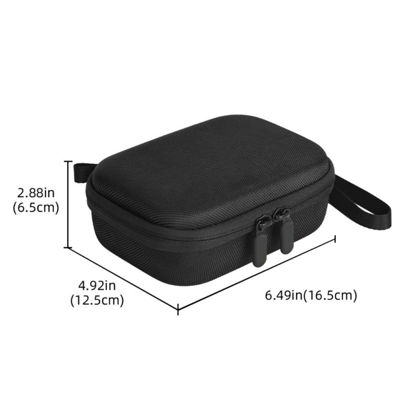 Water Resistant Protective Storage Bag With Organized Compartment for Action 6 Camera Gear Accessories Travel