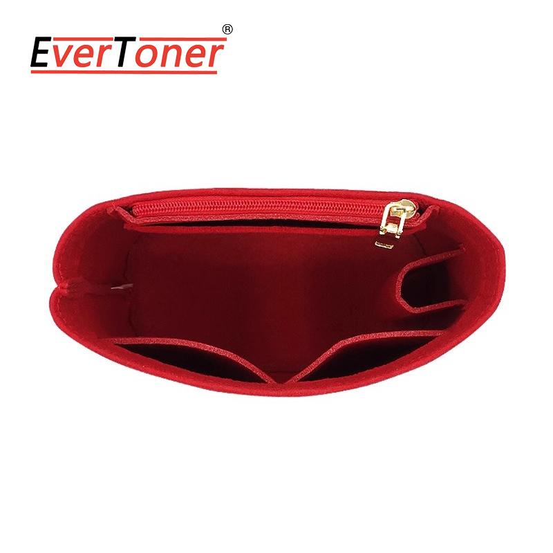 EverToner Soft Felt Liner Insert for Cha-el 22p Bucket Bag Structures the Bag Organizes Belongings Protection