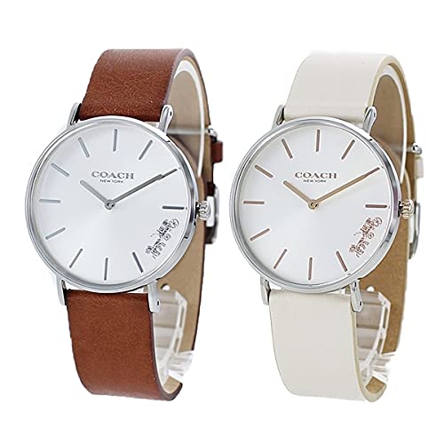

Коробка для зберігання Парний годинник Perry Matching Same Size Simple Slim Leather Brown Grey 1450312014503116 Годинник [Coach] [Item]