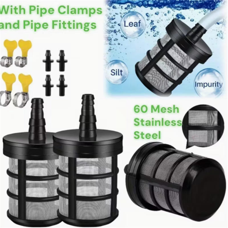9/10/13/14mm Hose Pipe Filter Venturi Filters Sprayer Pump Filtering Check Valve Net Strainer Mesh Car Wash Garden Irrigation