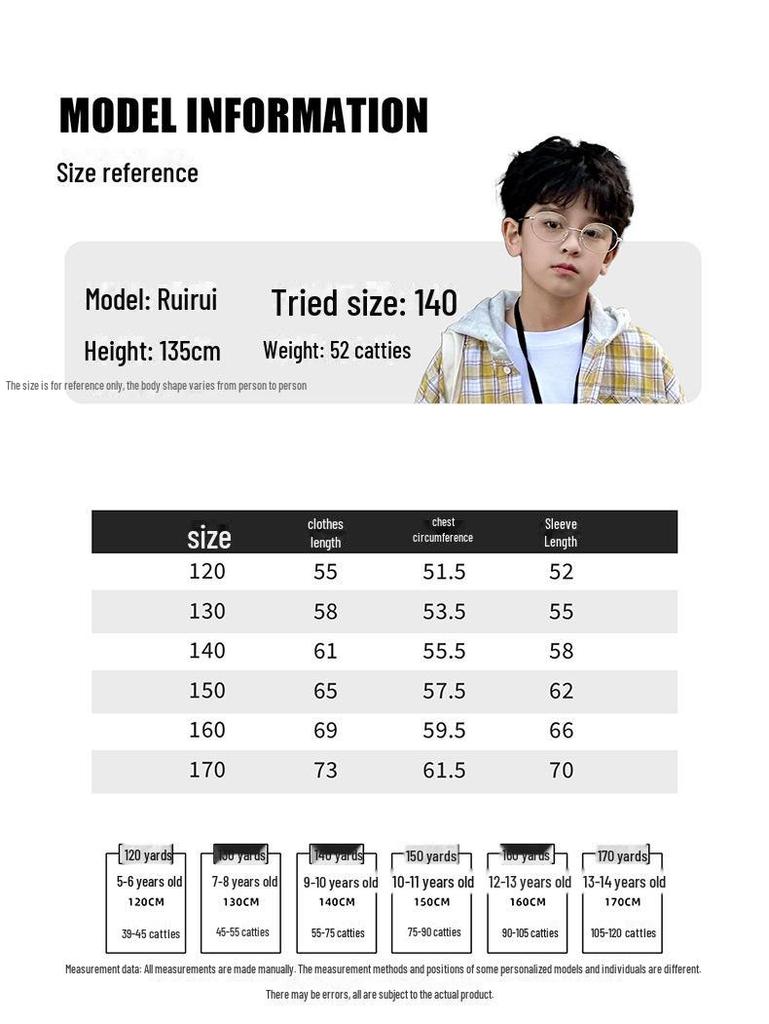 Camicie a quadri con cappuccio da ragazzo 2025: Stile coreano alla moda per bambini