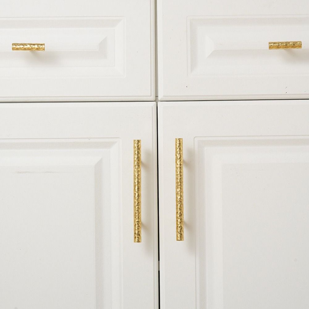 Solid Brass Material Cabinet Handles Long Handle Wardrobe Handles Wardrobe Door