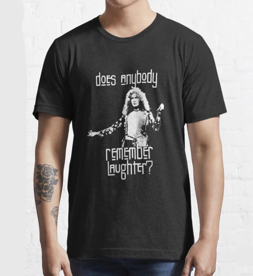 Robert Plant T-Shirt Black Cotton Unisex Short Sleeve T-Shirt All Sizes S-2345Xl Unisex T-Shirt XXXL