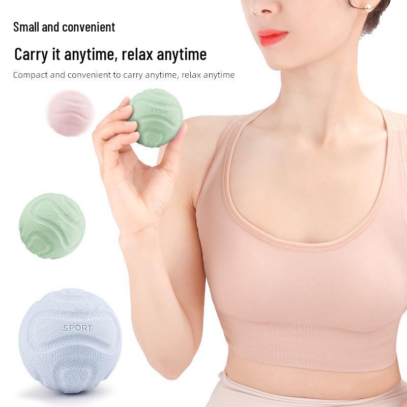Macaron Color Massage Ball for Plantar Fasciitis, Neck, Back & Waist Relaxation and Yoga Fitness.