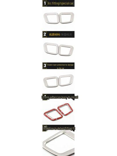 Hongguang S1 Front Panel Air Outlet Decorative Ring & Center Console Cold Air Vent Trim