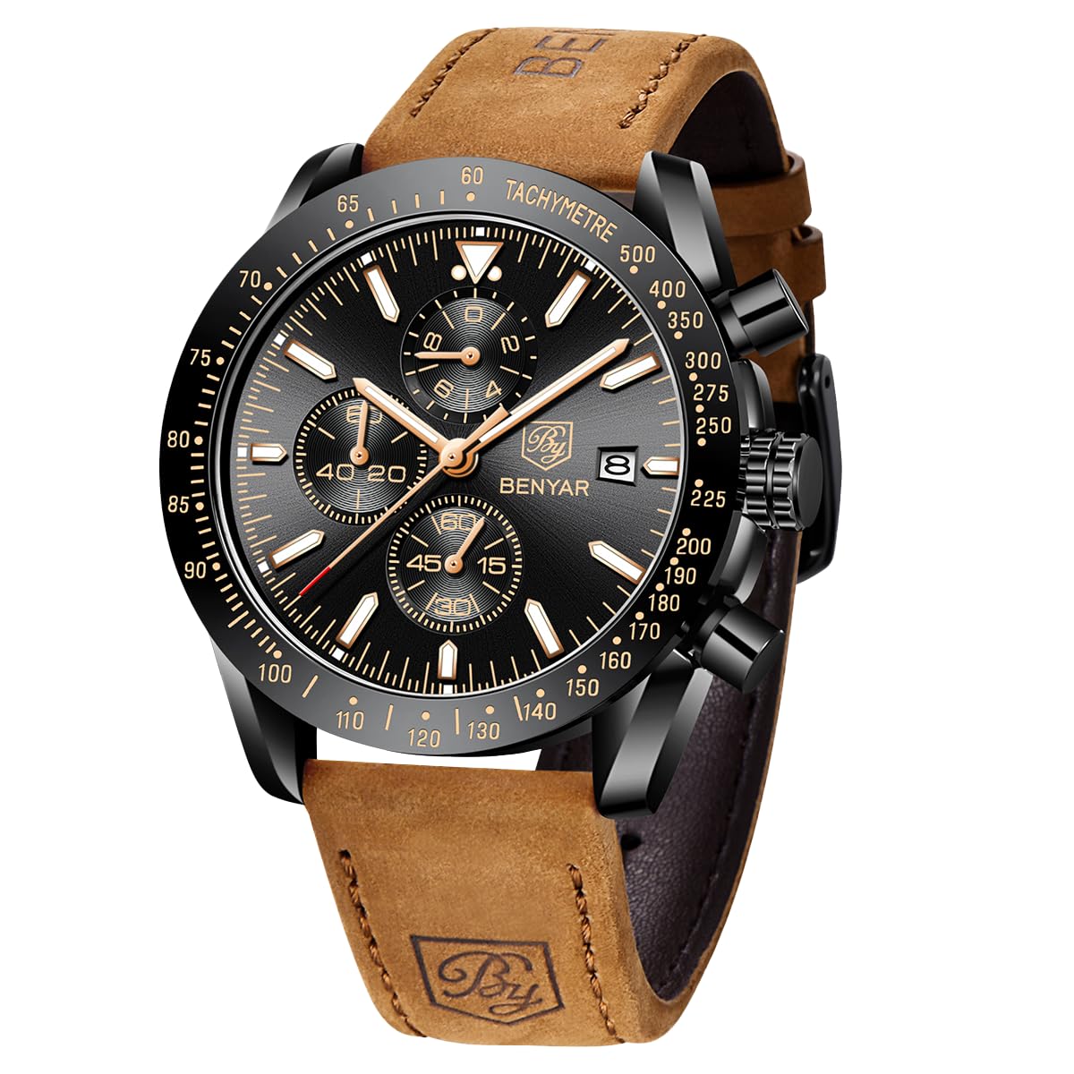 BY BENYAR BY-5140 Men`s Chronograph Dress