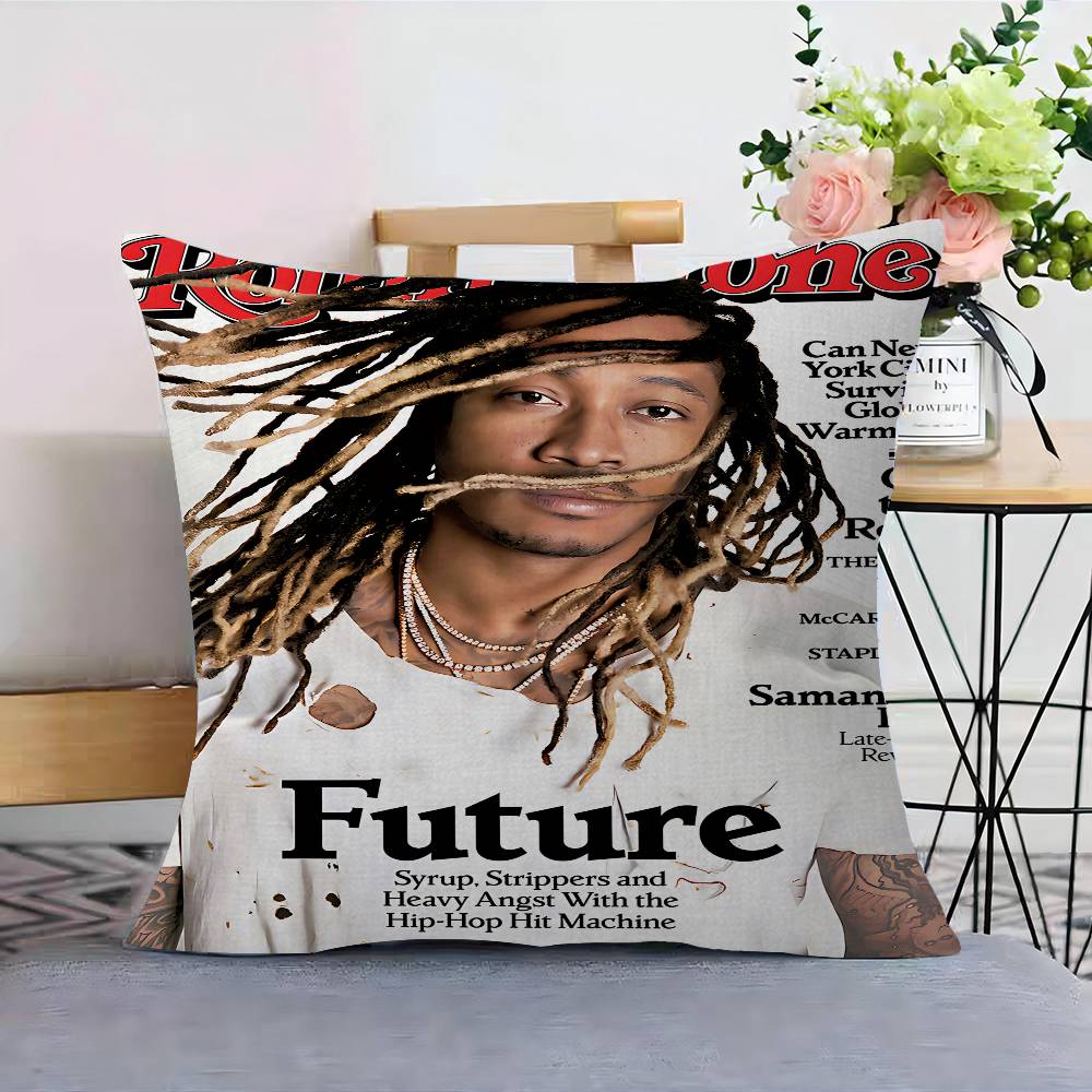 Pop Hip Hop Rapper FFuture Cushion Cover Polyester Sofa Cushions Decorative Throw Pillows Home Decoration Pillowcover