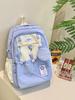 2025 Korean-Style Women's Backpack: Large Capacity, Stylish School Bag for Junior High Girls