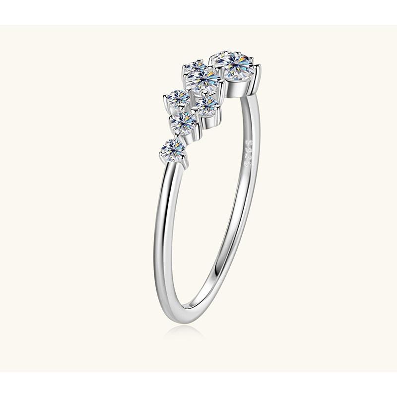 Sterling Silver Ring Fashion High-end Jewelry