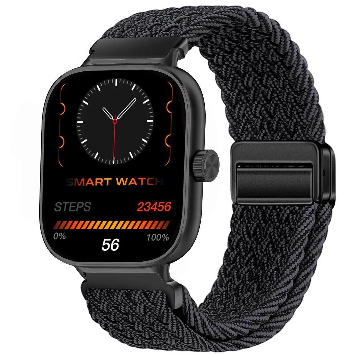 

Магнитная петля для Xiaomi Redmi Watch 5 4 Ремешок Регулируемый плетеный спортивный нейлоновый сменный ремешок браслет Miband 8pro 9pro For Redmi watch 4