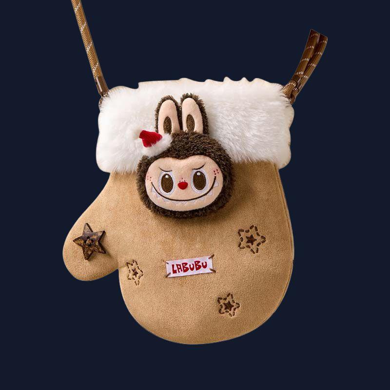 New POP MART Sparkling Fairy Tale LABUBU Glove Crossbody Bag Shoulder Bag Trend Based Products BT1333-2018