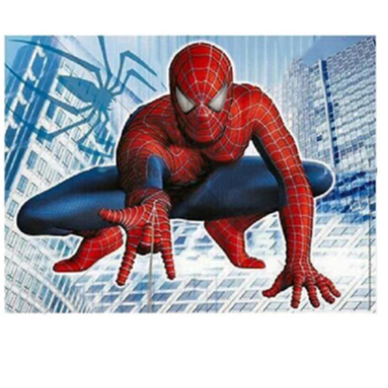 DIY Full 5D Diamond Painting Embroidery Spiderman Cross-Stitch Kit Handmade