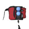 Compact Golf Ball Holder Case Storaeg Waist Bag With Adjustable Belt Weather Resistant For Course Travel