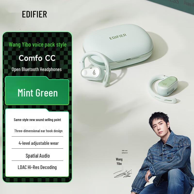 

Edifier Comfo CC Open-Ear True Wireless Bluetooth Earphones