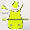 Adjustable Puppy Visibility Jacket Reflective Pet Fluorescent Clothes Coat Dog Safety Vest  Running