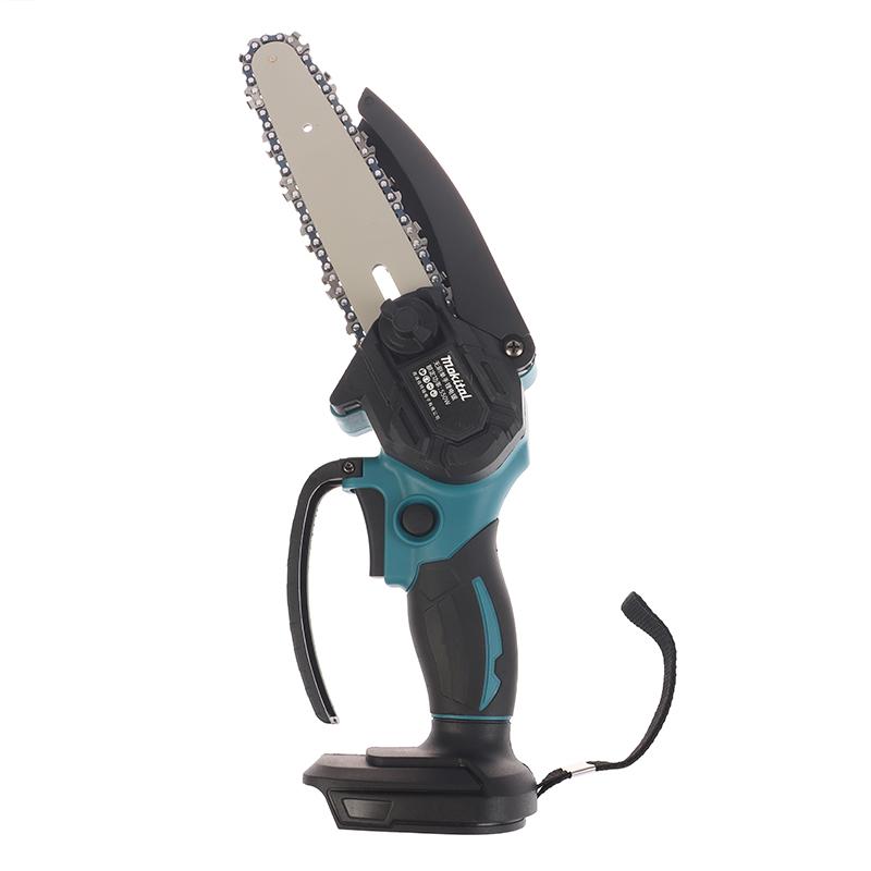 

6-дюймовая электрическая цепная пила ручная портативная бензопила резак для дерева обрезка садовый электроинструмент 18 В без аккумулятора