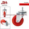 2-Inch Swivel Wheel with M8*15 Threaded Stem, Movable Industrial Furniture Caster