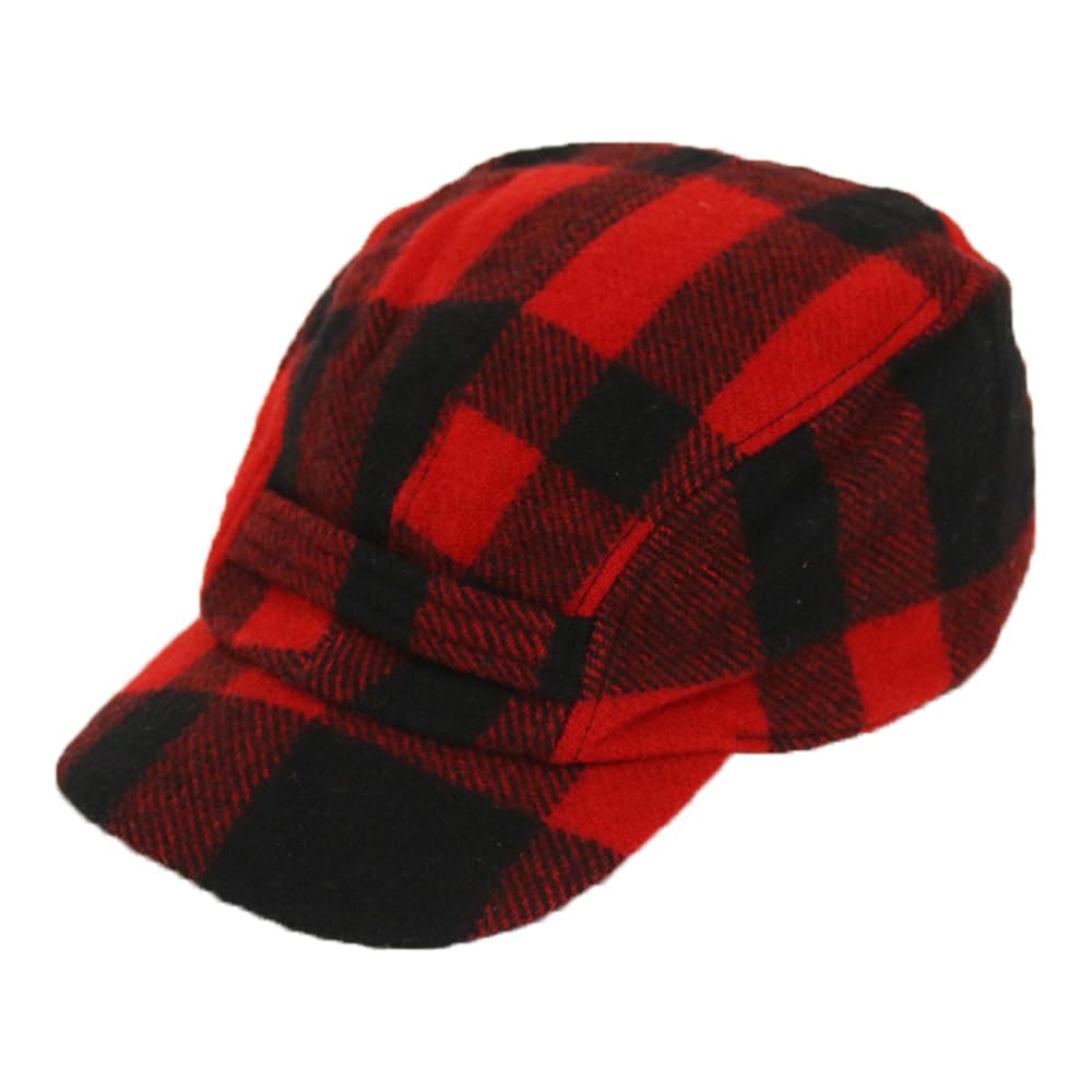 (Polo Ralph Lauren) Men's and Women's Wool Melton Hunting Cap 0108930-SM-IDAHORED [Used]