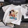 Kids TShirt Anime Cartoon Print Summer Casual Short Sleeve Tee for Boys Girls Fashion Tops