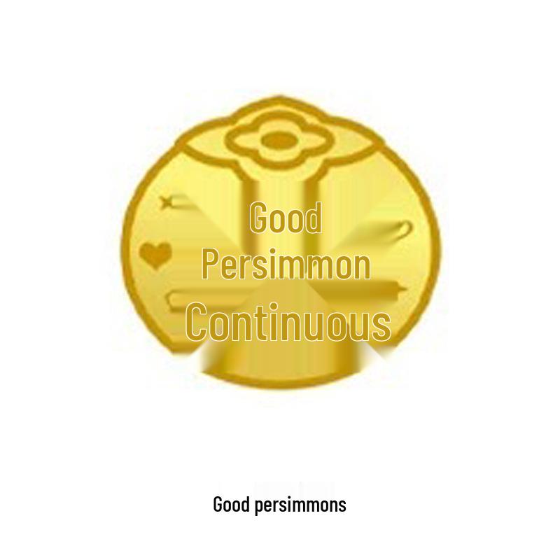 2mg Pure Gold Beckoning Cat Phone Sticker - Good Luck Gift