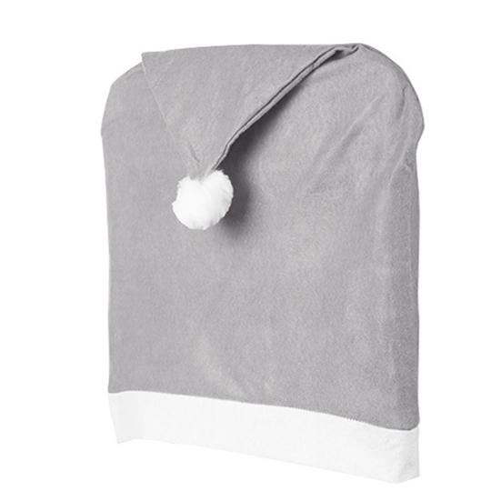 

Рождественский съемный колпак Санта-Клауса, чехол на сиденье, Рождественский домашний декор для вечеринки, ужина