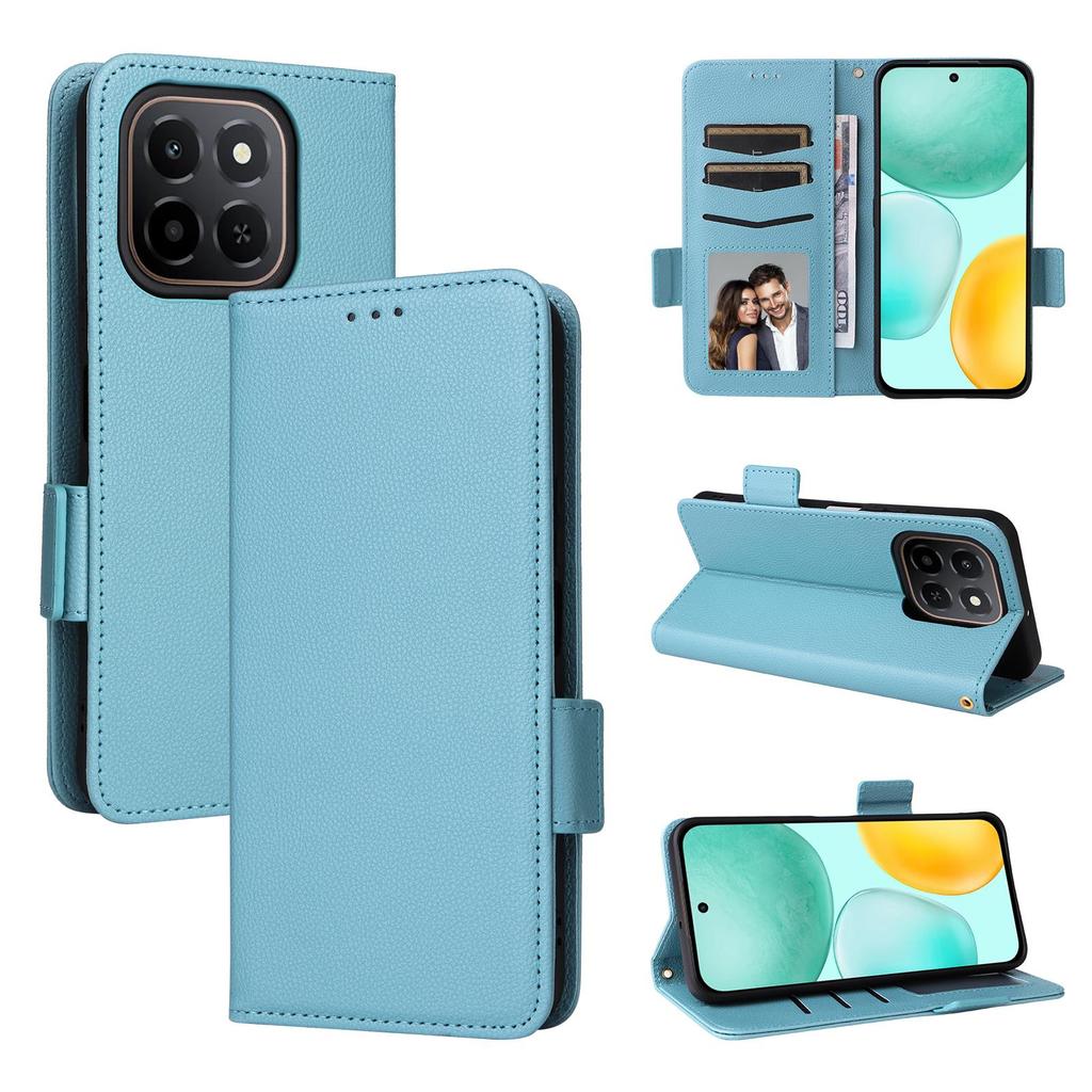 Flip Cover für Honor X6C 4G PU-Leder Ganzkörperschutz [RFID-Blockierung] Handyhüllen Wallet Cover