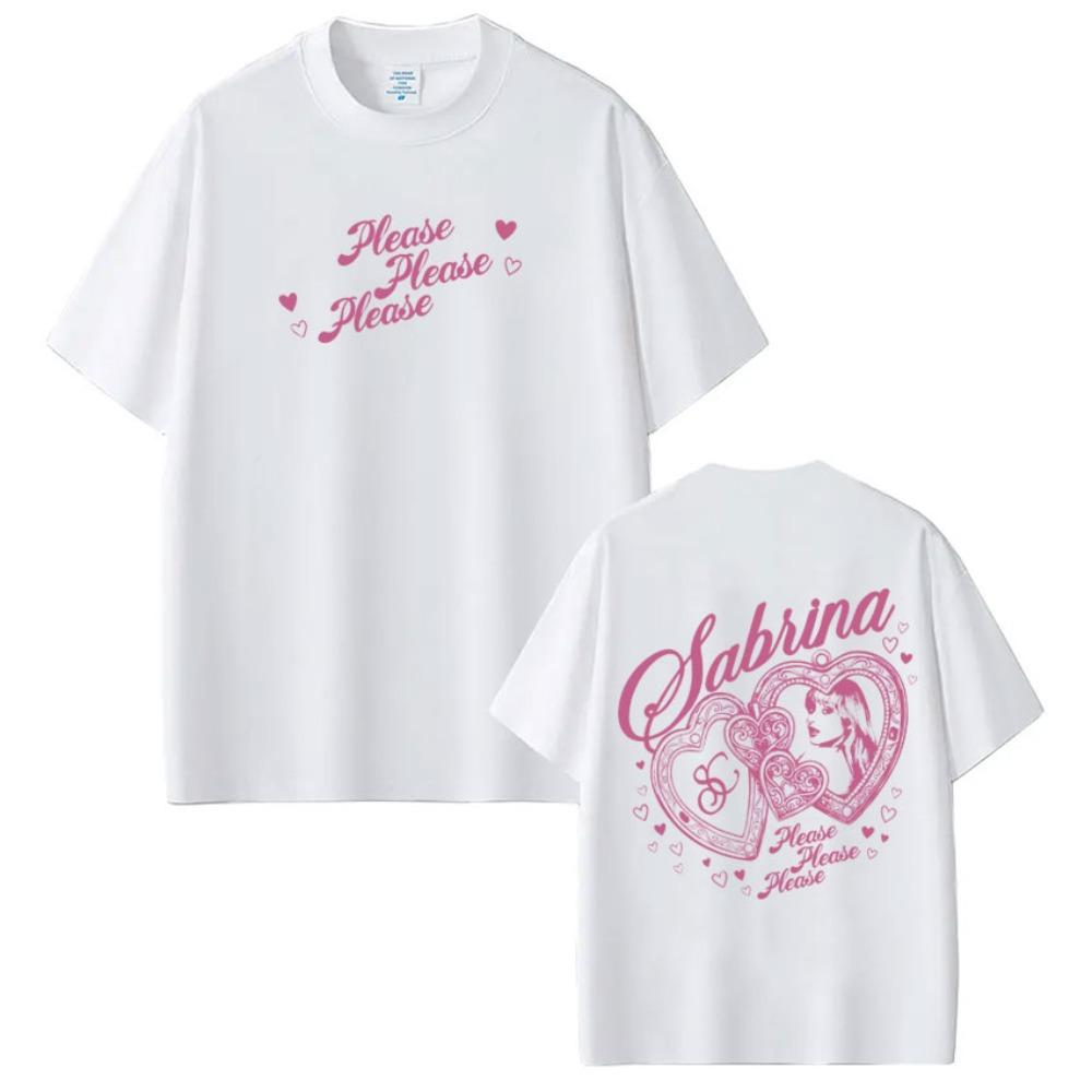 

Singer Sabrina Carpenter Tour 2026 Graphic TShirt Unisex Women Fashion Tshirts Shortsleeve Loose Aesthetic Clothes S
