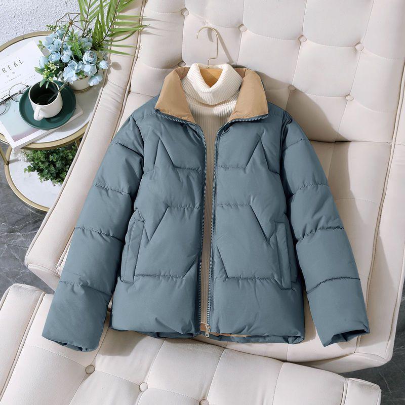 Down Padded Jacket Women's Short Winter All-match Western Style Small Warm Padded Jacket Padded Jacket